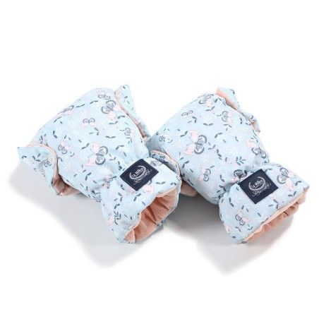 GUANTES DE COCHECITO LA MILLOU ORTALION - MARIPOSA POLVO ROSA