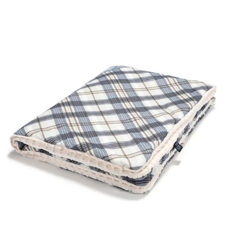 LA MILLOU COPERTA CALDA MINKY - L - COLLEGE CAMP - ECRU