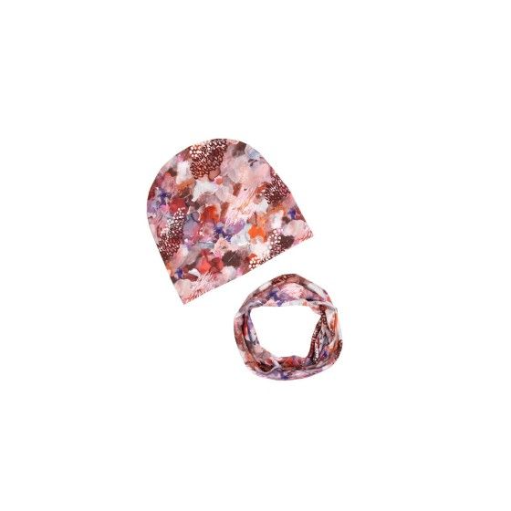 BONNET ULKA AVEC ÉCHARPE POUR FILLE 6-12 MOIS MERIGOLD