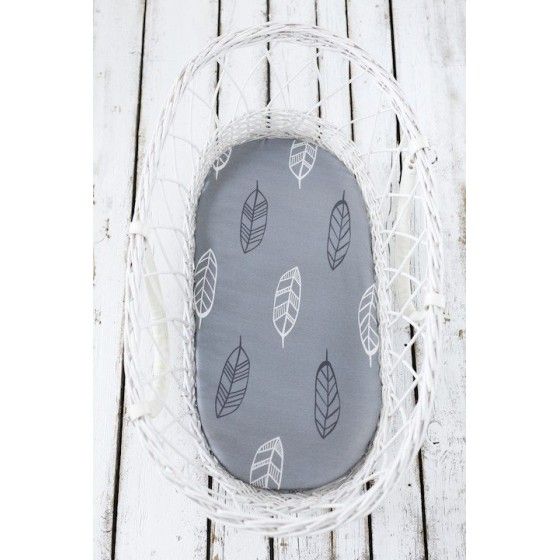 DRAP DE LIT POUR NACELLE WE CARE PACK DE 2 ÉCUREUILS/PLUMES