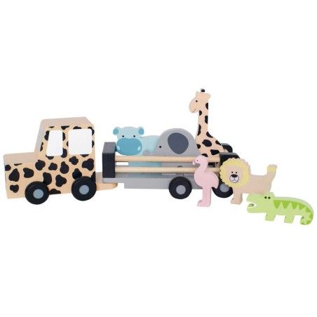 Jabadabado Houten jeepsafariwagen