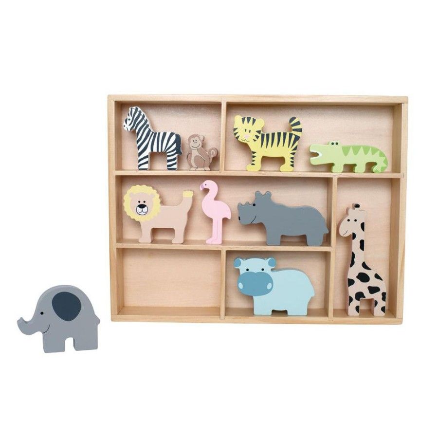 Jabadabado Safari Animaux avec étagère