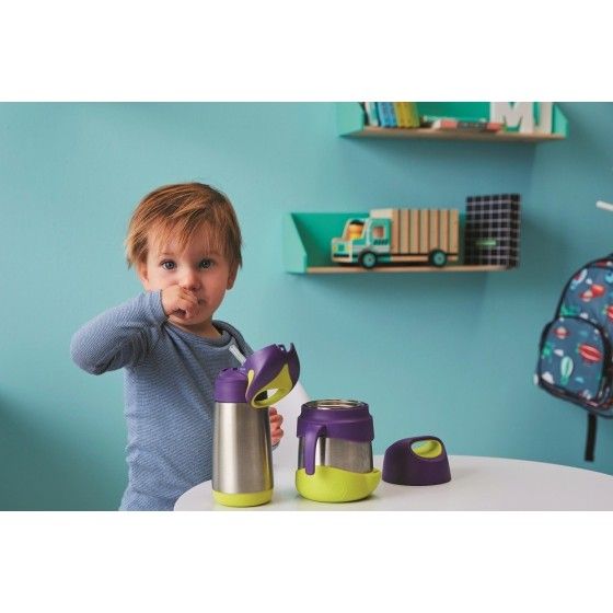 b.box Mattermos 335 ml blå skiffer