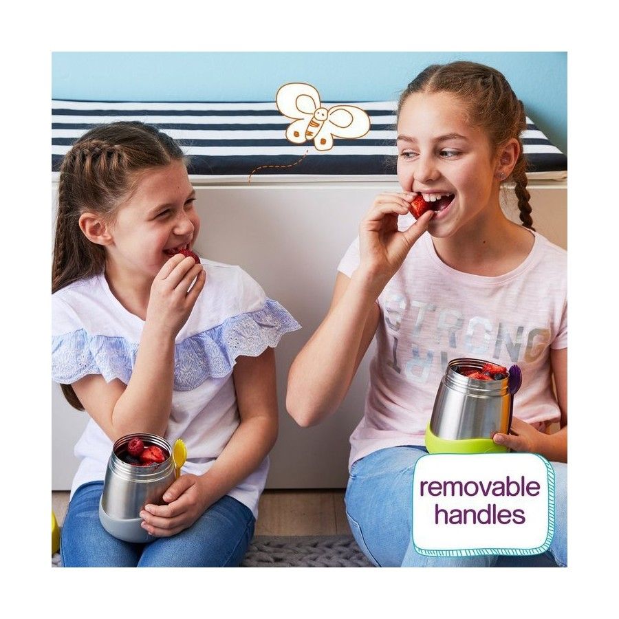 b.box Essensthermos, 335 ml, Indigo Rose, b.box