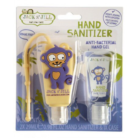 Jack N'Jill, Hand Sanitizing Gel, Monkey 2 x 29ml