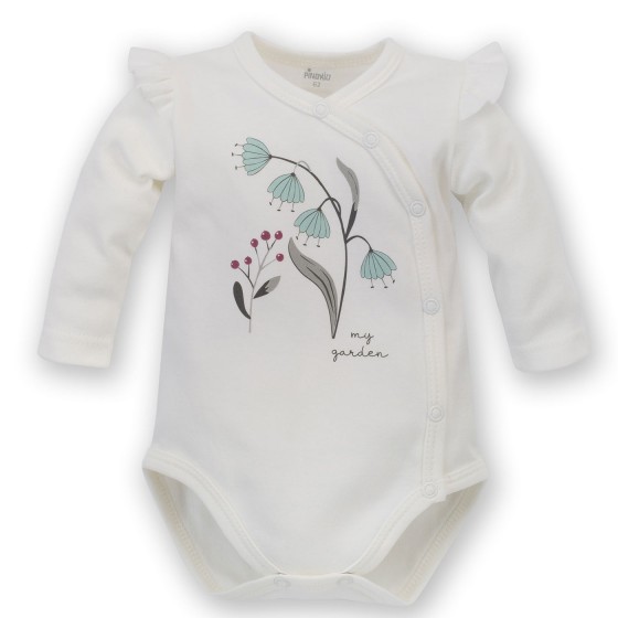 Pinokio ZIPPER-Bodysuit DL MY GARDEN 56 ECRU