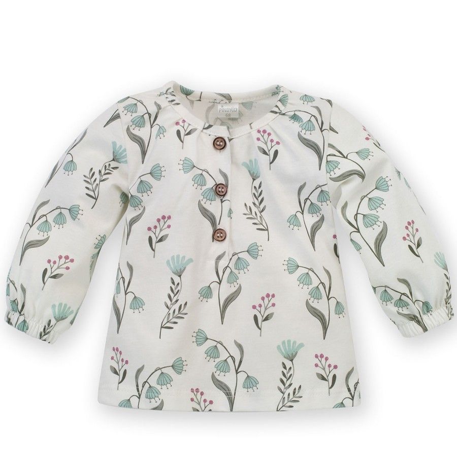 Pinokio BLUSE DL MY GARDEN 68 ECRU PRINT