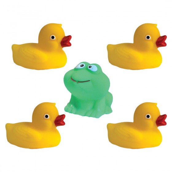 Hencz Toys Bath ducks set 5 pcs 0+