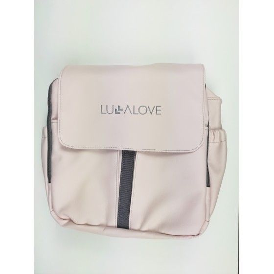 LULLALOVE Mochila para cochecito - rosa