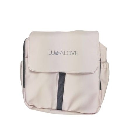 LULLALOVE Mochila para cochecito - rosa