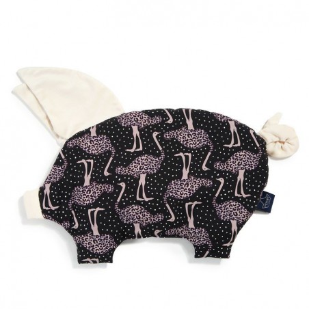 LA Millou pillow SLEEPY PIG SPEEDY ME DARK RAFAELLO VELVET COLLECTION