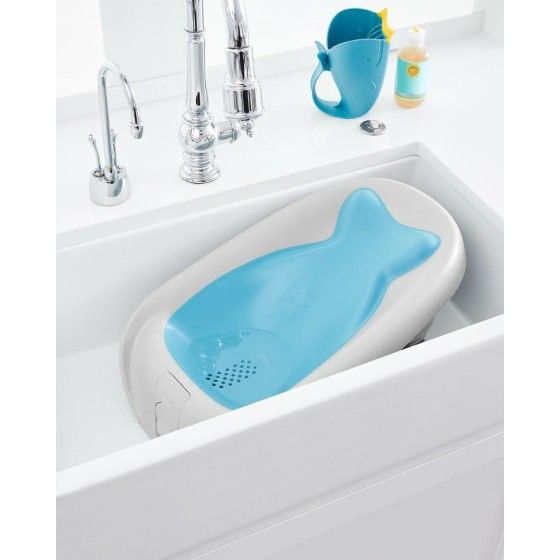 SKIP HOP Baignoire multifonctionnelle Moby Blue