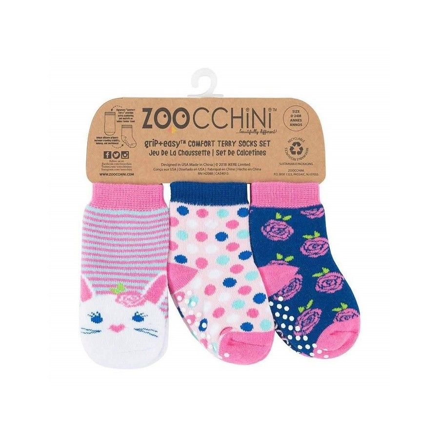 Zoocchini Three pairs of socks