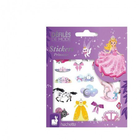 Janod set of stickers Princess Fashion Show