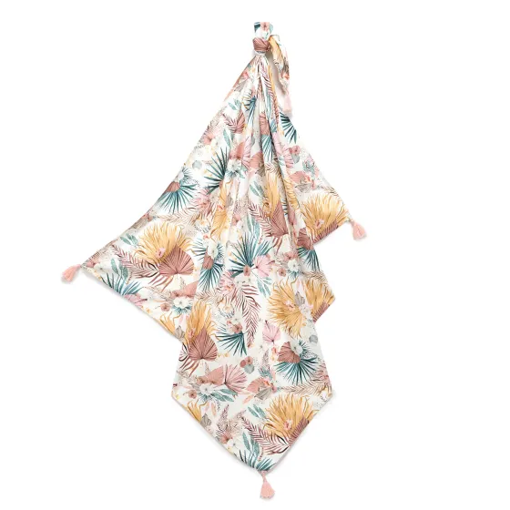 LA MILLOU BAMBUSOWY OTULACZ MGIEŁKA FRINGE - BOHO PALMS LIGHT