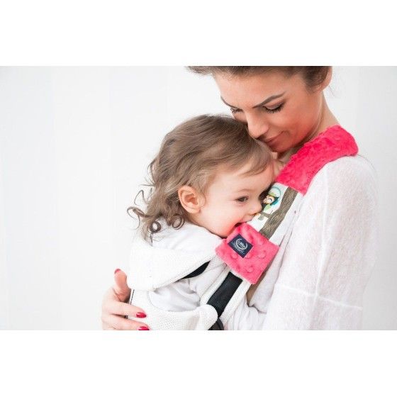 La Millou Housse de ceinture de sécurité Miss Cloudy Smoke Rose