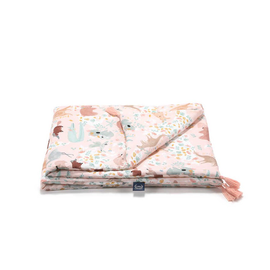 LA MILLOU BAMBOO BEDDING MEDIUM SIZE - DUNDEE & FRIENDS PINK