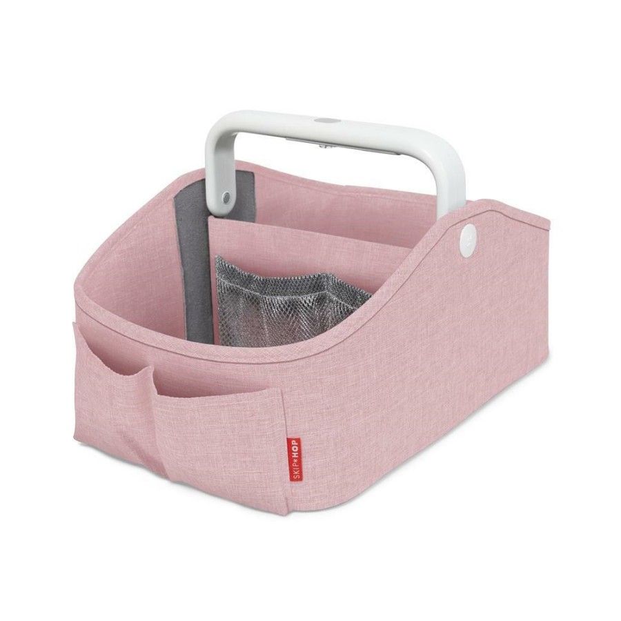 Skip Hop Heather Pink cestovní organizér s lampičkou
