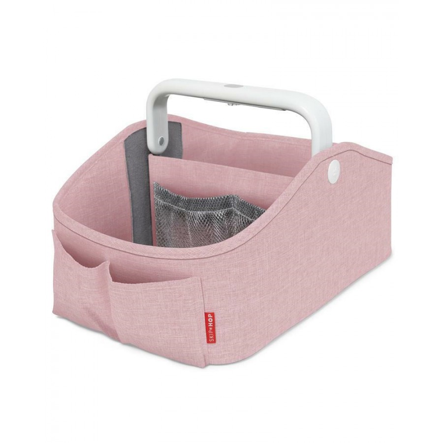 Skip Hop Organizer podróżny z lampką Heather Pink