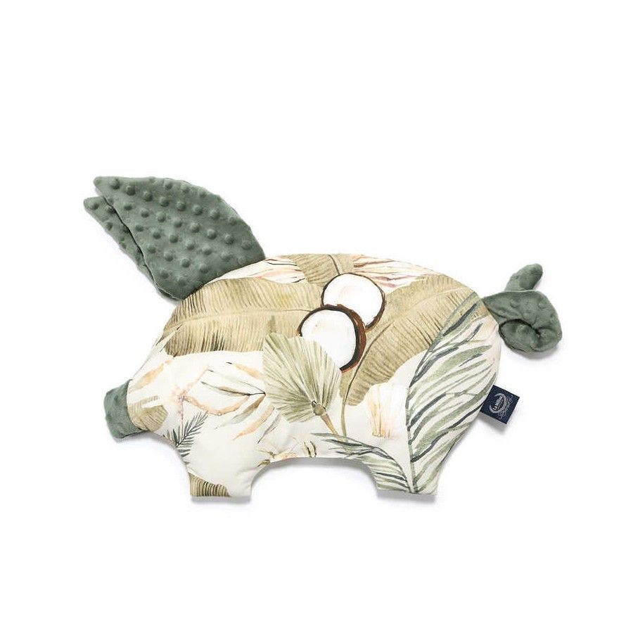 LA MILLOU SLEEPY PIG MINKY - BOHO COCO - KHAKI
