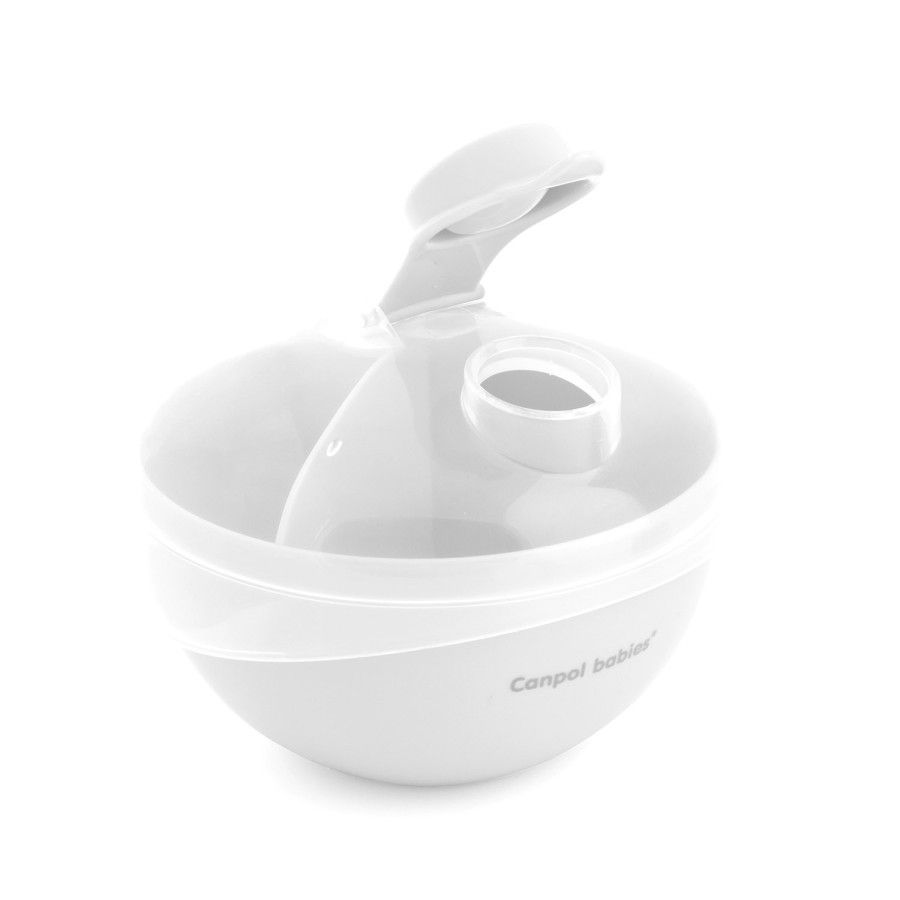 Canpol babes contenedor de leche en polvo blanco