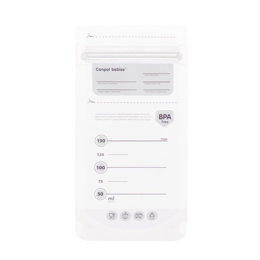 Canpol Sterile food storage bags