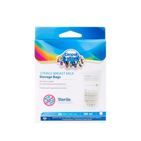 Canpol Steril táskák élelmiszertároláshoz