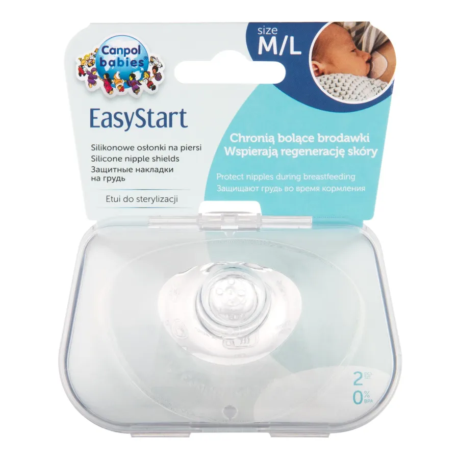 Canpol EasyStart breast shields 2 pieces. 