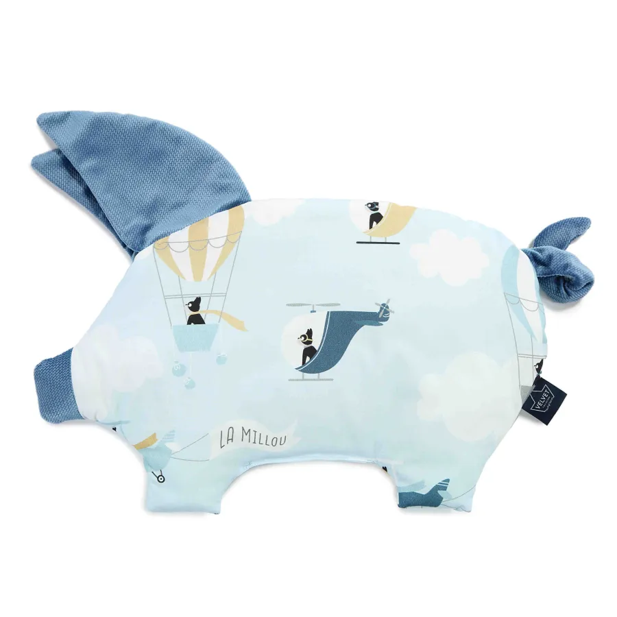 LA MILLOU VELVET COLLECTION PODUSIA SLEEPY PIG CAPTAIN