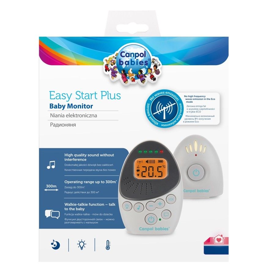 Canpol babys EasyStart Plus 双向电子婴儿监视器