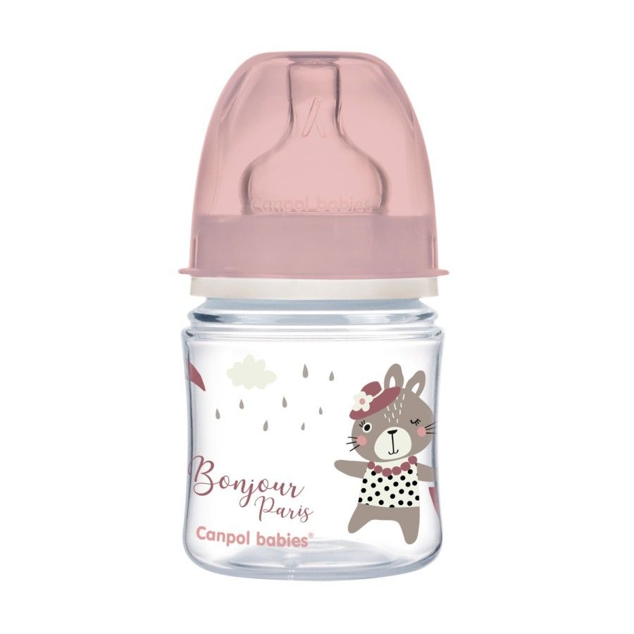 Canpol biberon large anti-colique bébé 120ml PP Easy Start
