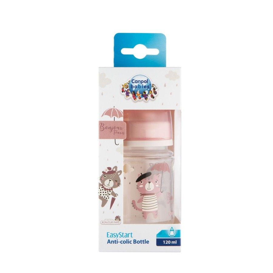 Canpol babes bottiglia larga anticolorica 120ml PP Easy Start