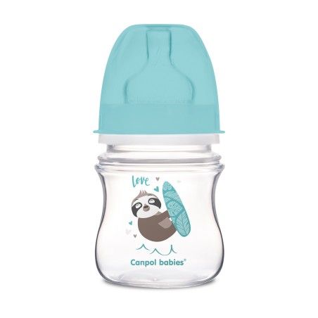 Canpol Baby's fles brede anti-eeuwen 120 ml pp easystart exotisch een