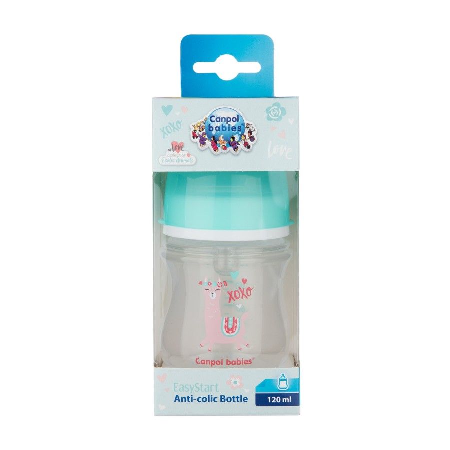 Canpol babies široká lahvička 120 ml PP EasyStart EXOTIC AN