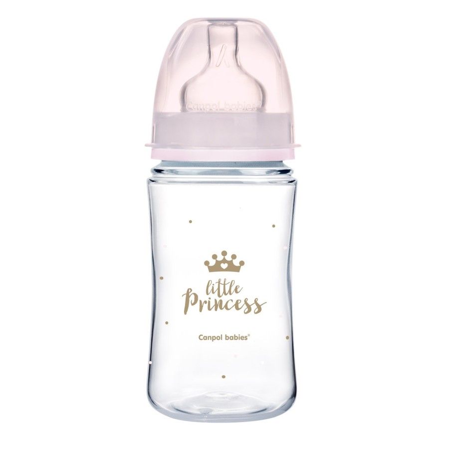 Canpol baby bottle wide 240ml PP Easy Start ROYAL BA