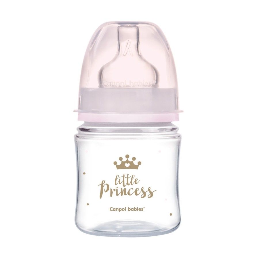 Canpol Babák üveg széles anti-korosztály 120ml PP Easy Start