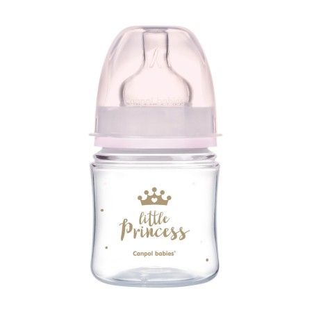 Canpol babes 120 ml PP Easy Start ROYAL BA pink