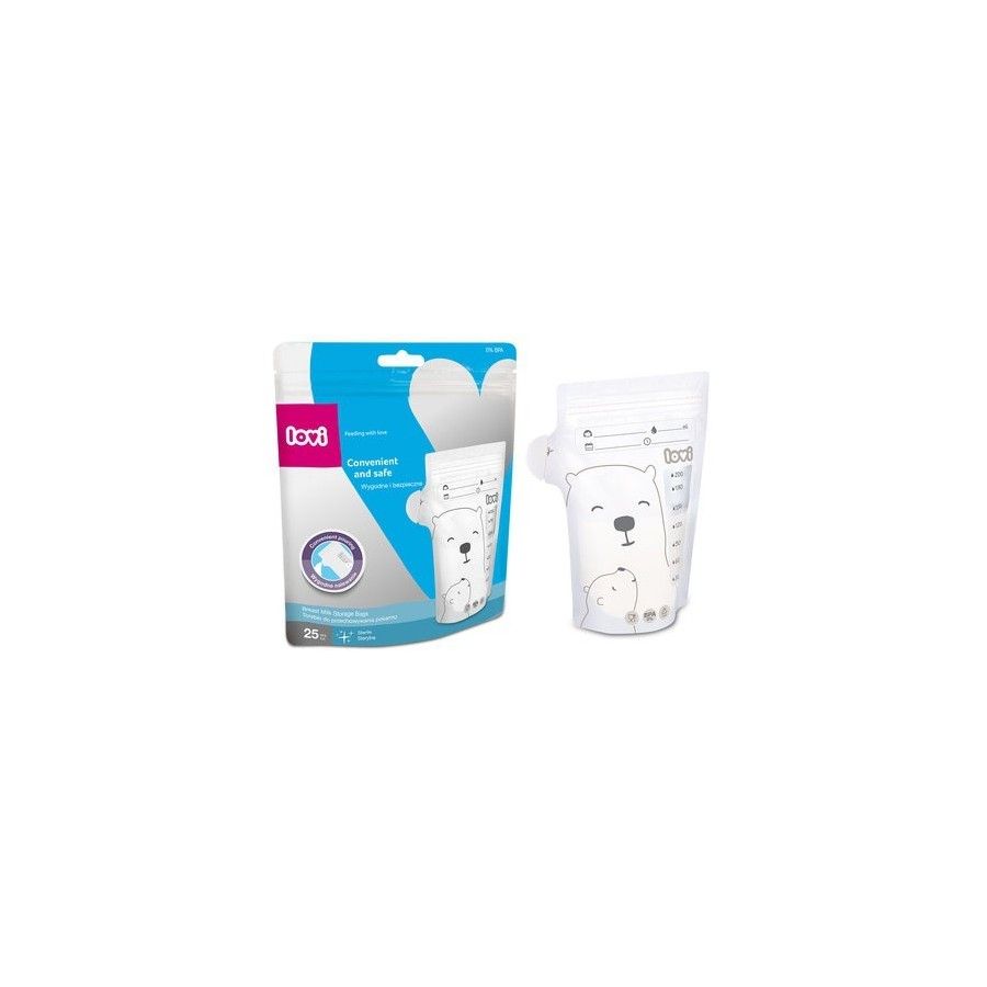 LOVI Food storage bags 25 pieces