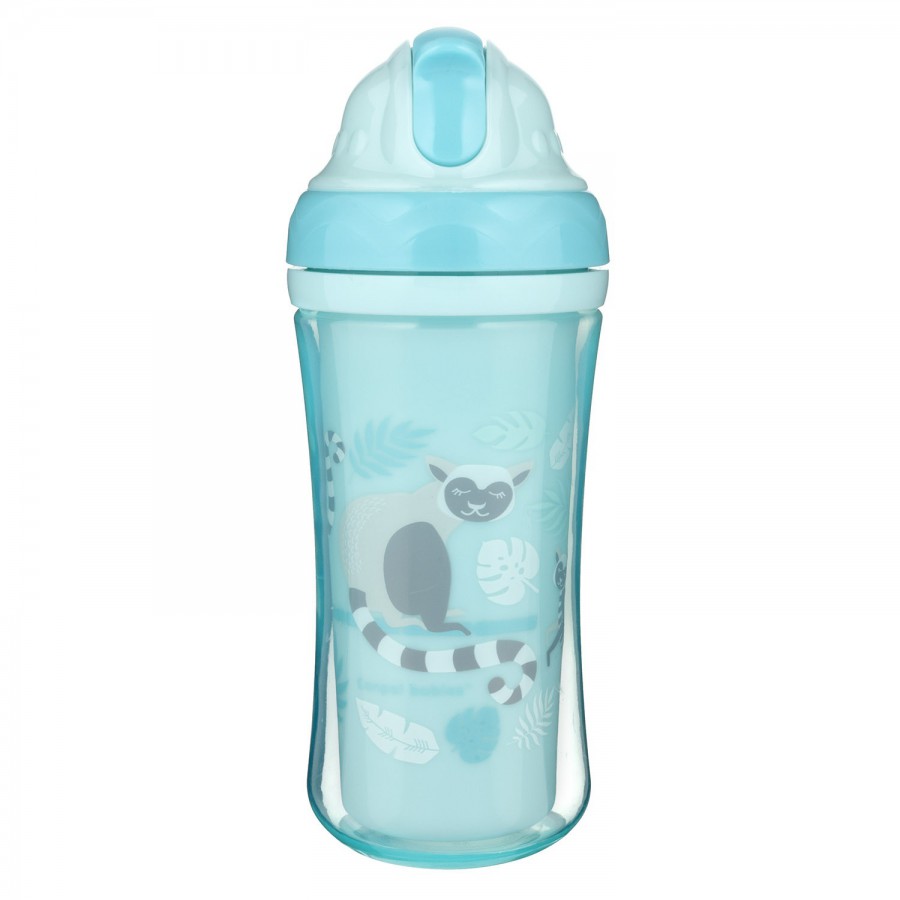 Canpol babies bidon ze składaną rurką silikonową 260ml lemur