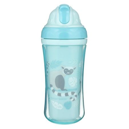 Canpol 带可折叠硅胶管婴儿水瓶 260ml 狐猴