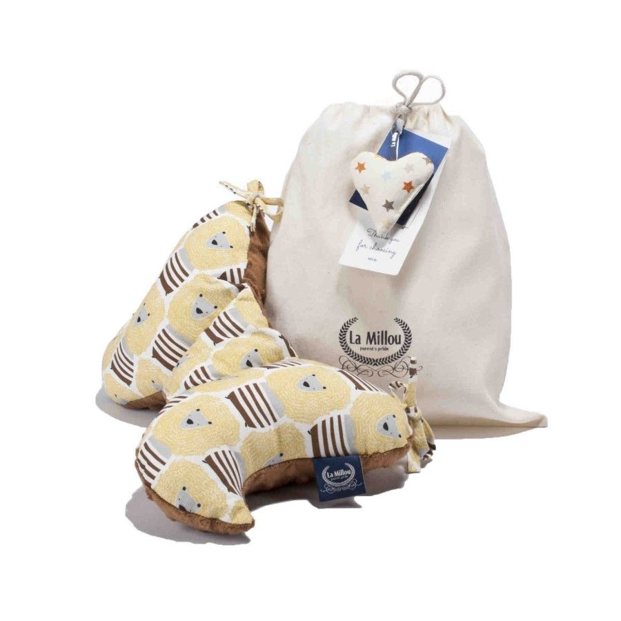 La colección de terciopelo de la alas de La Millu Cushion Angel La Millu