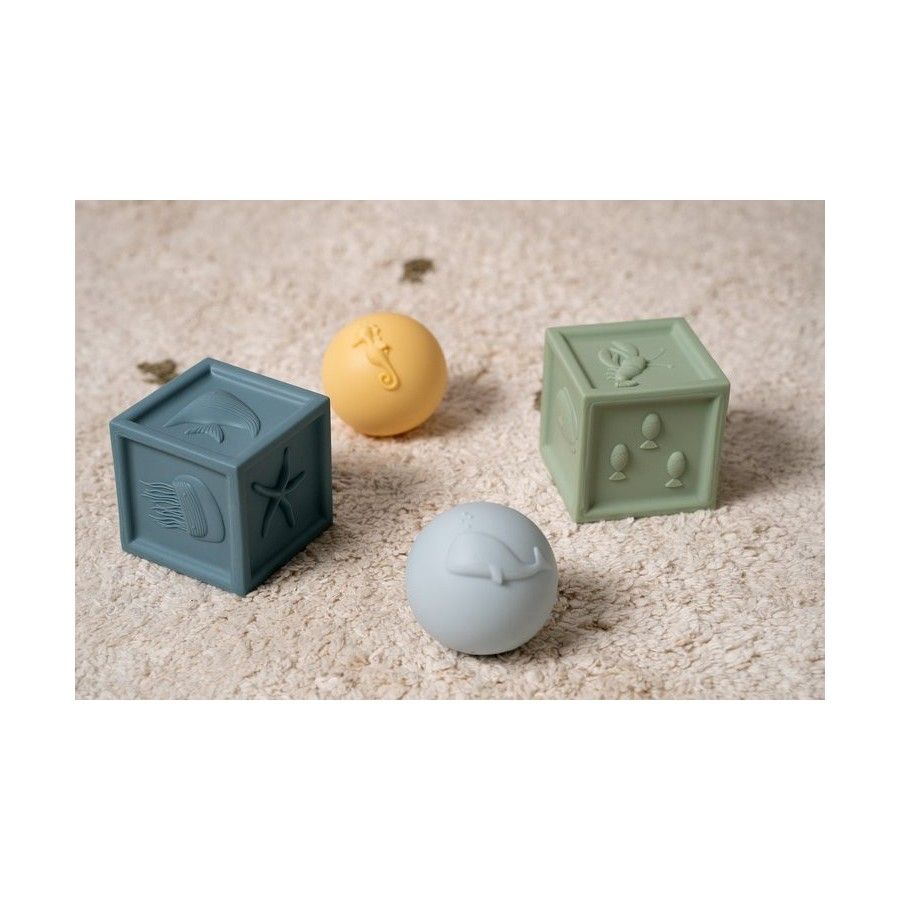 Jouets de bain océaniques Little Dutch