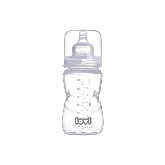 LOVI 250 ml self-sterilizing bottle