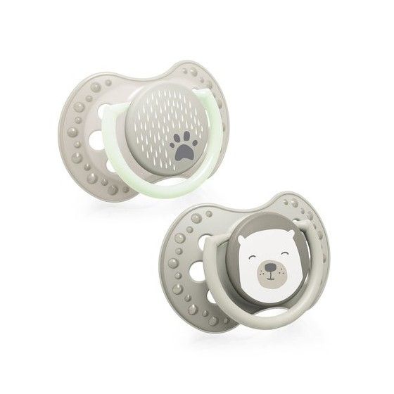 LOVI Dinamikus szilikoncsomó 6-18m 2 db Buddha Bear