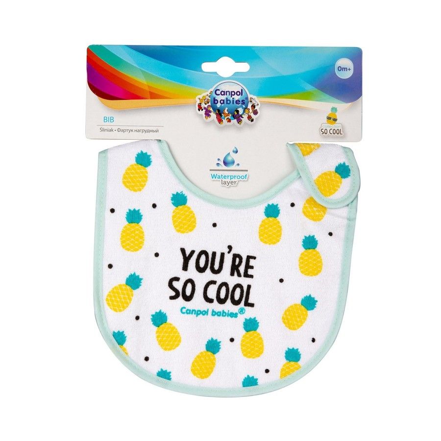Canpol babes wasserdichtes Speichel aus Frotte SO COOL