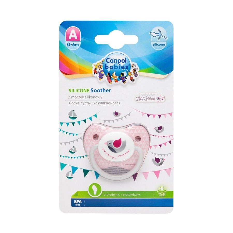 Canpol baby's Drachen beruhigend Silikon 0-6m anatomisch