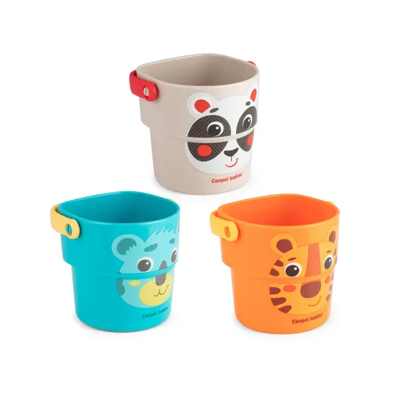 Canpol babies kubeczki do kąpieli HELLO LITTLE