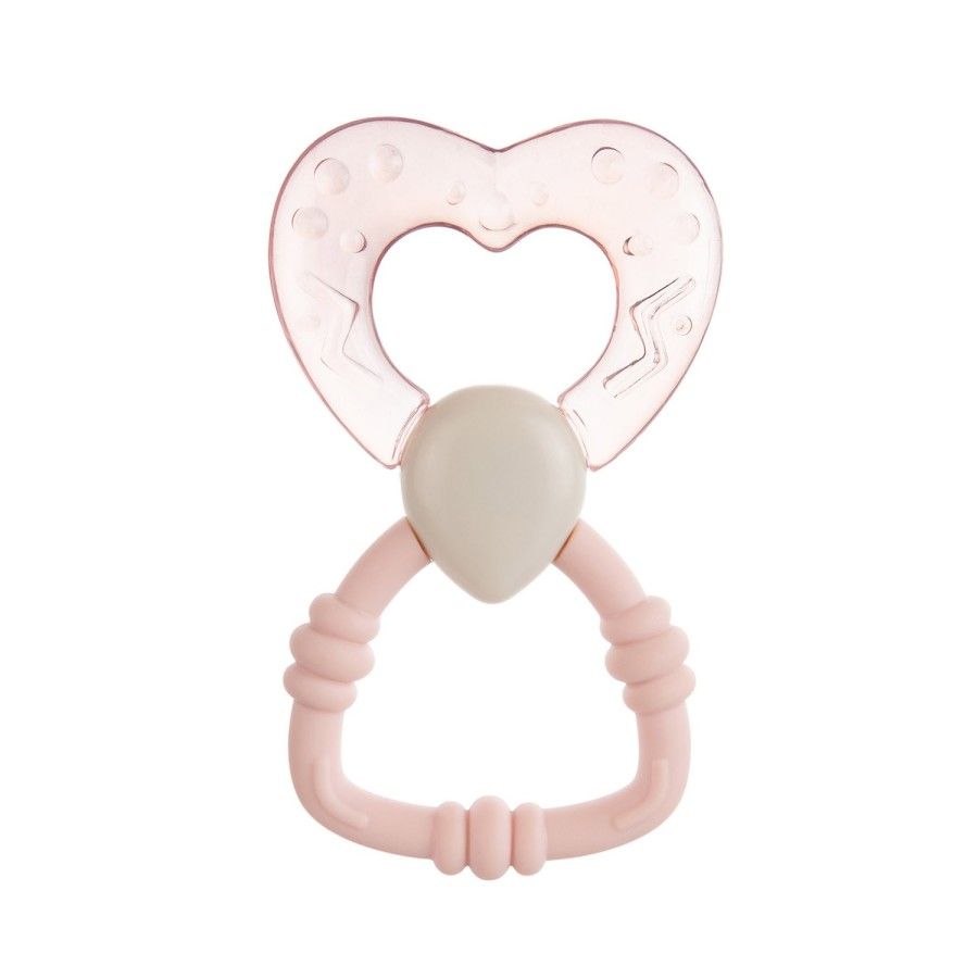 Canpol babies gryzak wodny z grzechotką MAGICZNA RÓŻDŻKA pink