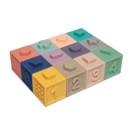 Canpol babies soft sensory blocks 12pcs.