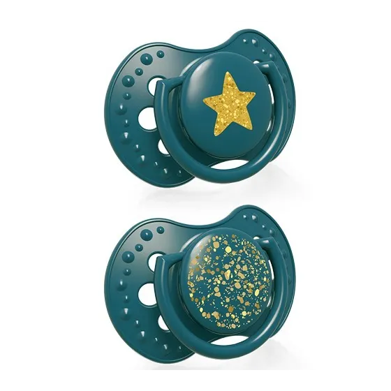 LOVI Пустышка дынамічная сіліконавая 3-6м 2 шт